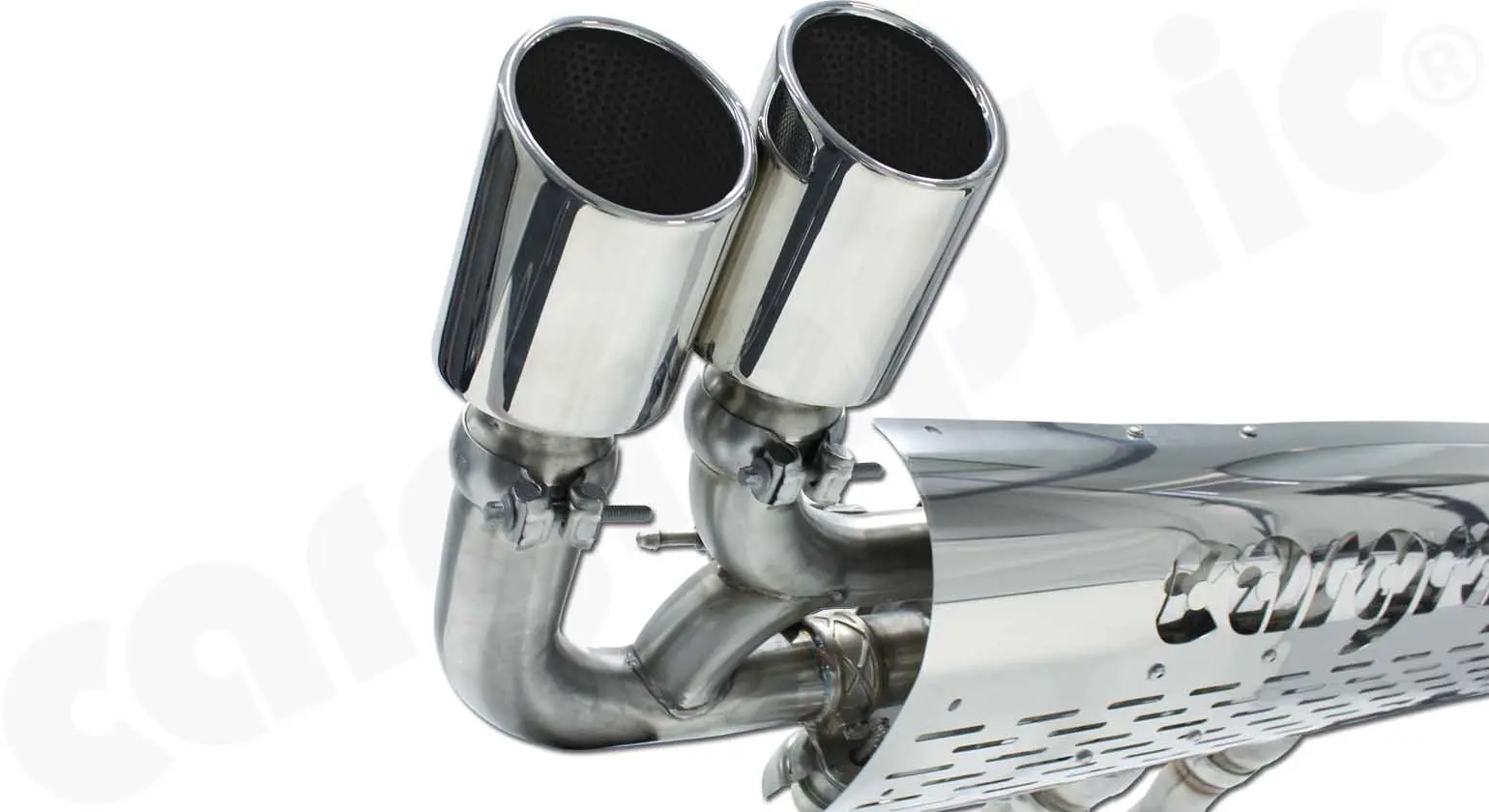 CARGRAPHIC Sportauspuff für Porsche Cayenne 958 Bild