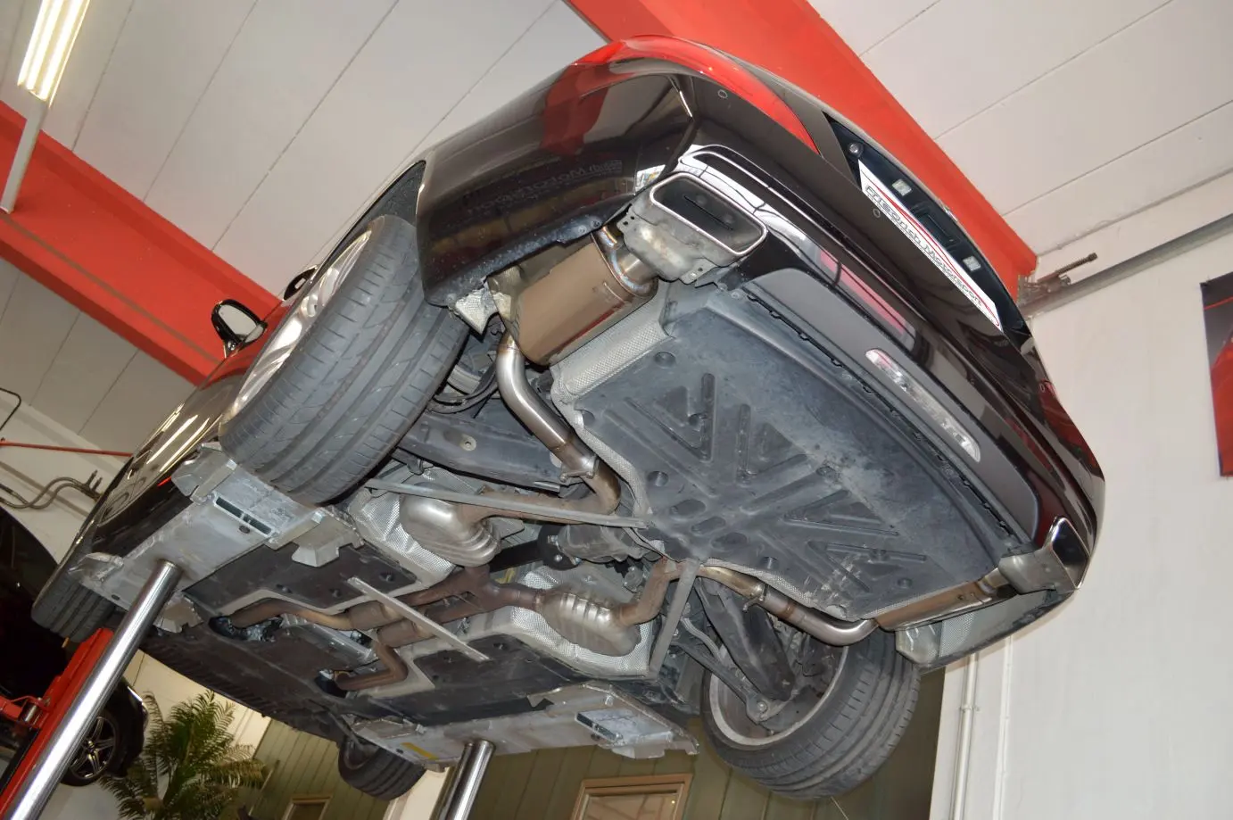 Friedrich Motorsport Duplex 2x76mm für Mercedes SL 