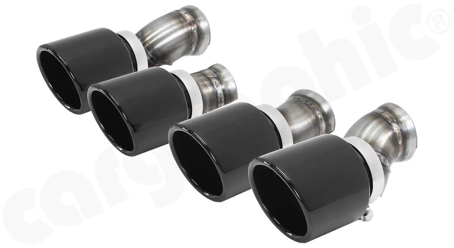 CARGRAPHIC Doppelendrohrsatz für Porsche Panamera 970.1 Foto