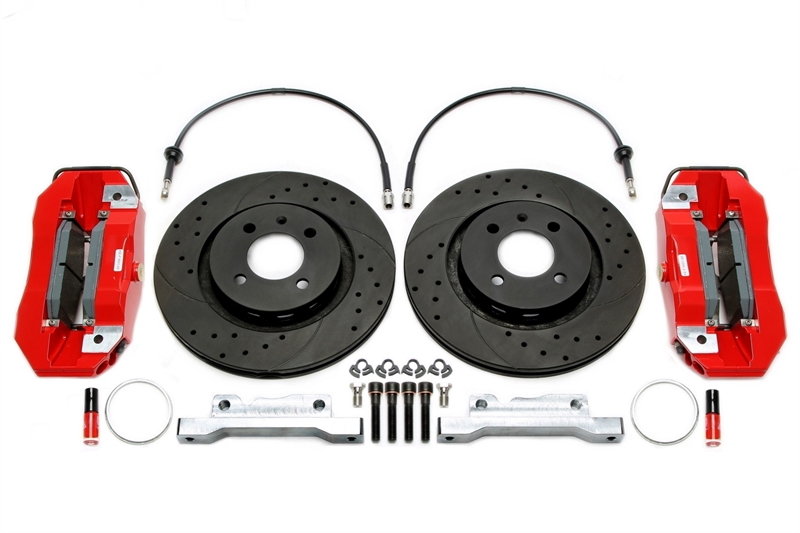TA Technix 6-​Kolben Bremsanlage 280mmx22mm/Upgrade Kit passend für Vorderachse Smart Typ 453