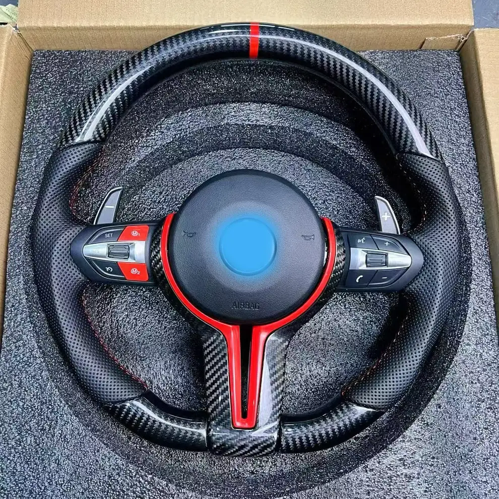 Carbon Lenkrad passend für BMW M2 M3 M4 F87 F80 F82 F83 ohne Airbag und Tasten