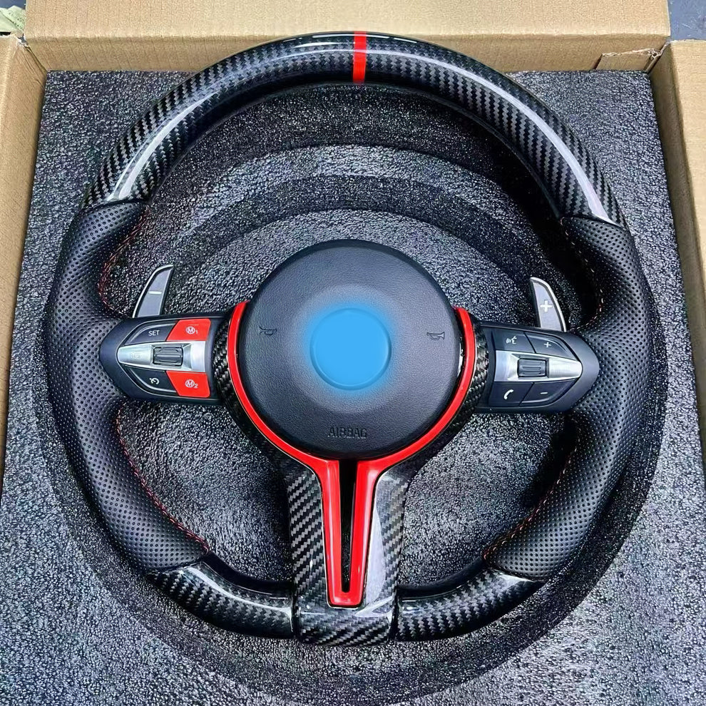 Carbon Lenkrad passend für BMW M2 M3 M4 F87 F80 F82 F83 ohne Airbag und Tasten
