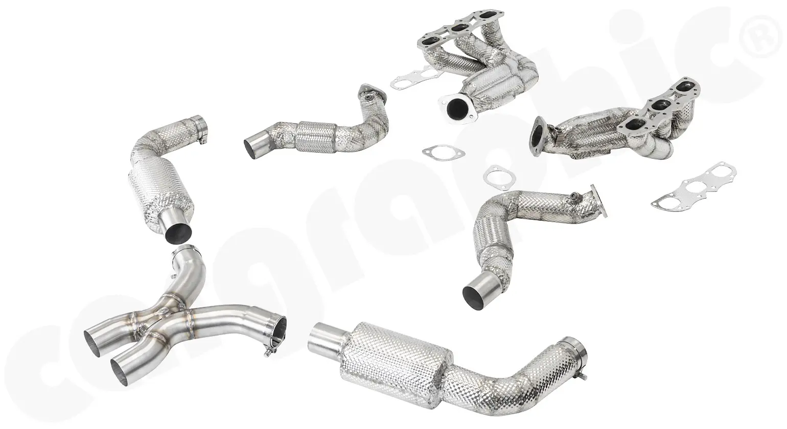 CARGRAPHIC Motorsport Abgasanlage für Porsche 981 Anleitung