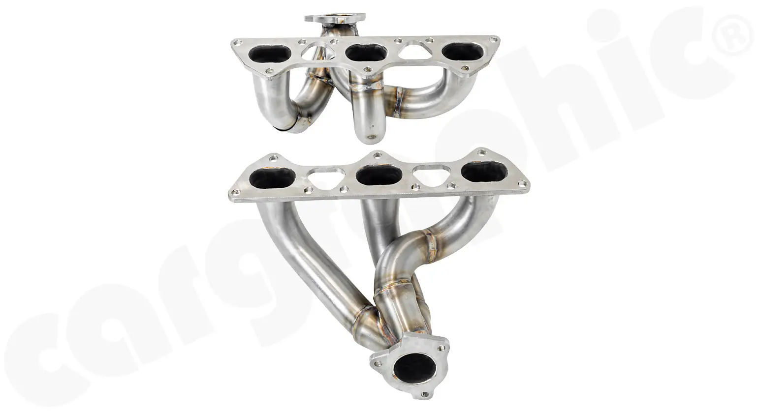 CARGRAPHIC Fächerkrümmer für Porsche 996 997 Turbo günstig