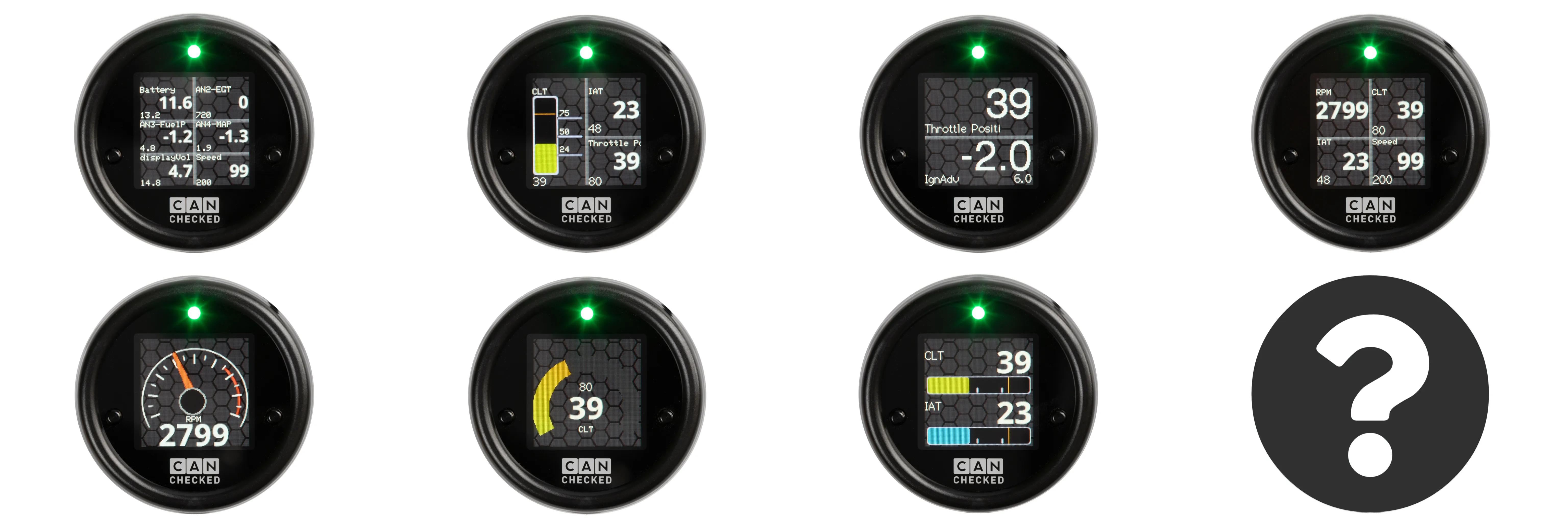 CANchecked Daten-Display Fiat Punto EVO MFD15 Gen2 kaufen
