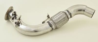 Friedrich Motorsport 70mm Diesel-Partikelfilter-Ersatzrohr Edelstahl