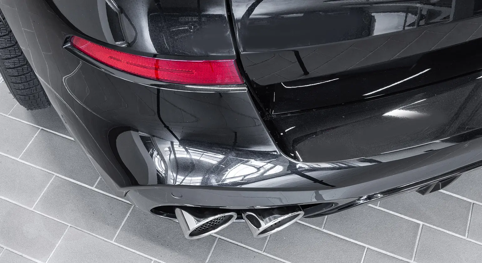 CARGRAPHIC Doppelendrohrsatz für BMW X5 G05 / X6 G06 Tuning