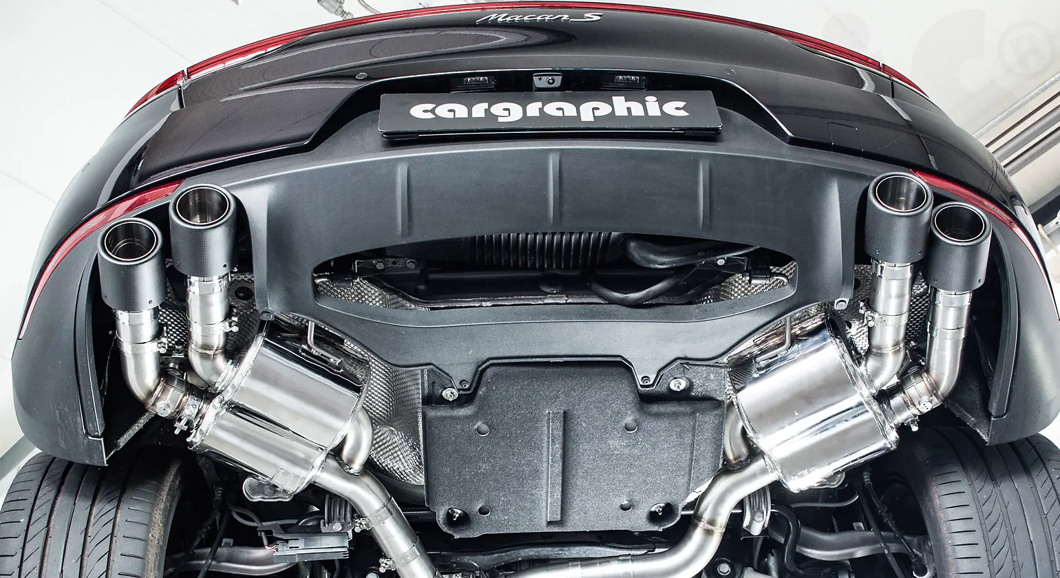 CARGRAPHIC Sportauspuff für Porsche Macan GTS günstig