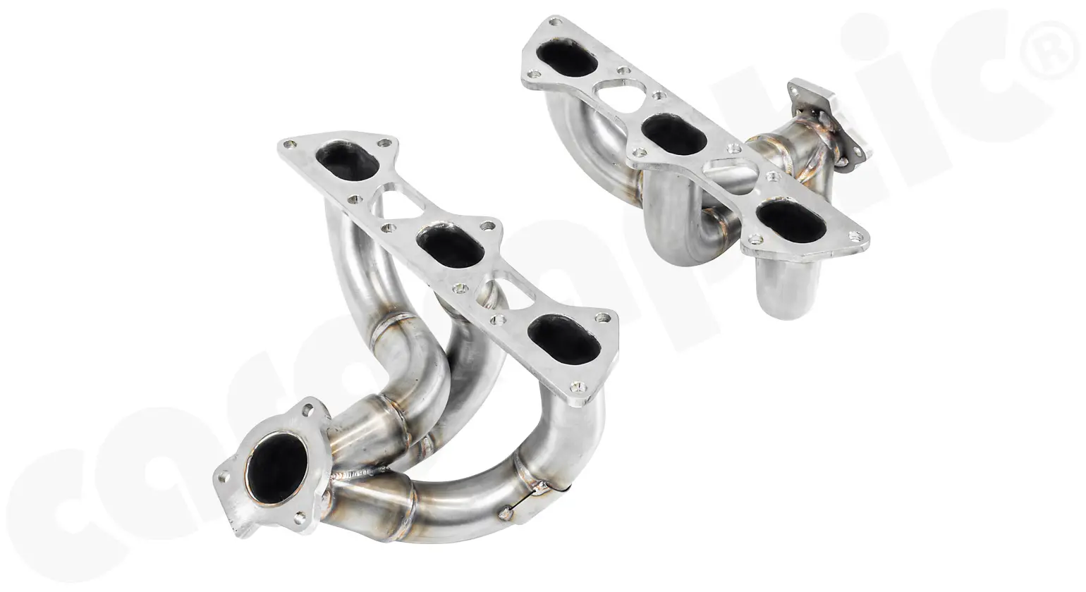 CARGRAPHIC Fächerkrümmer für Porsche 996 997 Turbo 