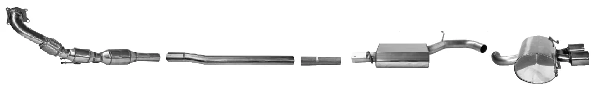 Bastuck Komplettanlage für VW Golf 6 Tuning kaufen