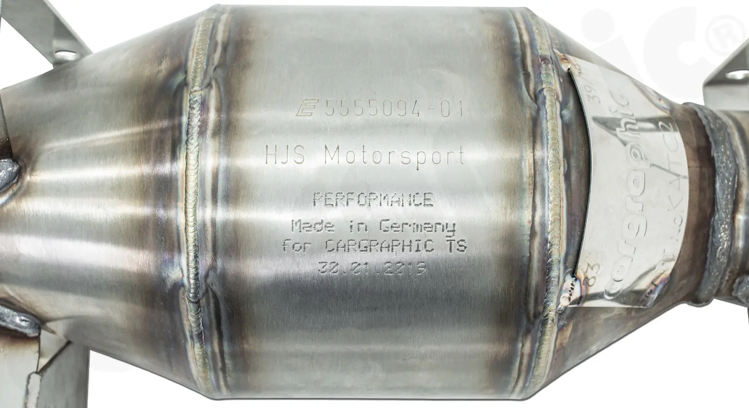 CARGRAPHIC 100cpsi Sportkatalysator für Porsche 964 Tuning