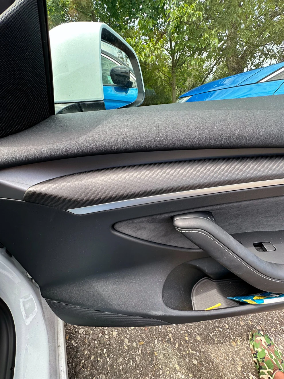 Carbon Türverkleidung für Tesla Model 3 & Y günstig