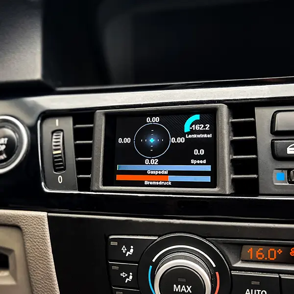 CANchecked Daten-Display BMW E90-E93 MFD28 Gen2 