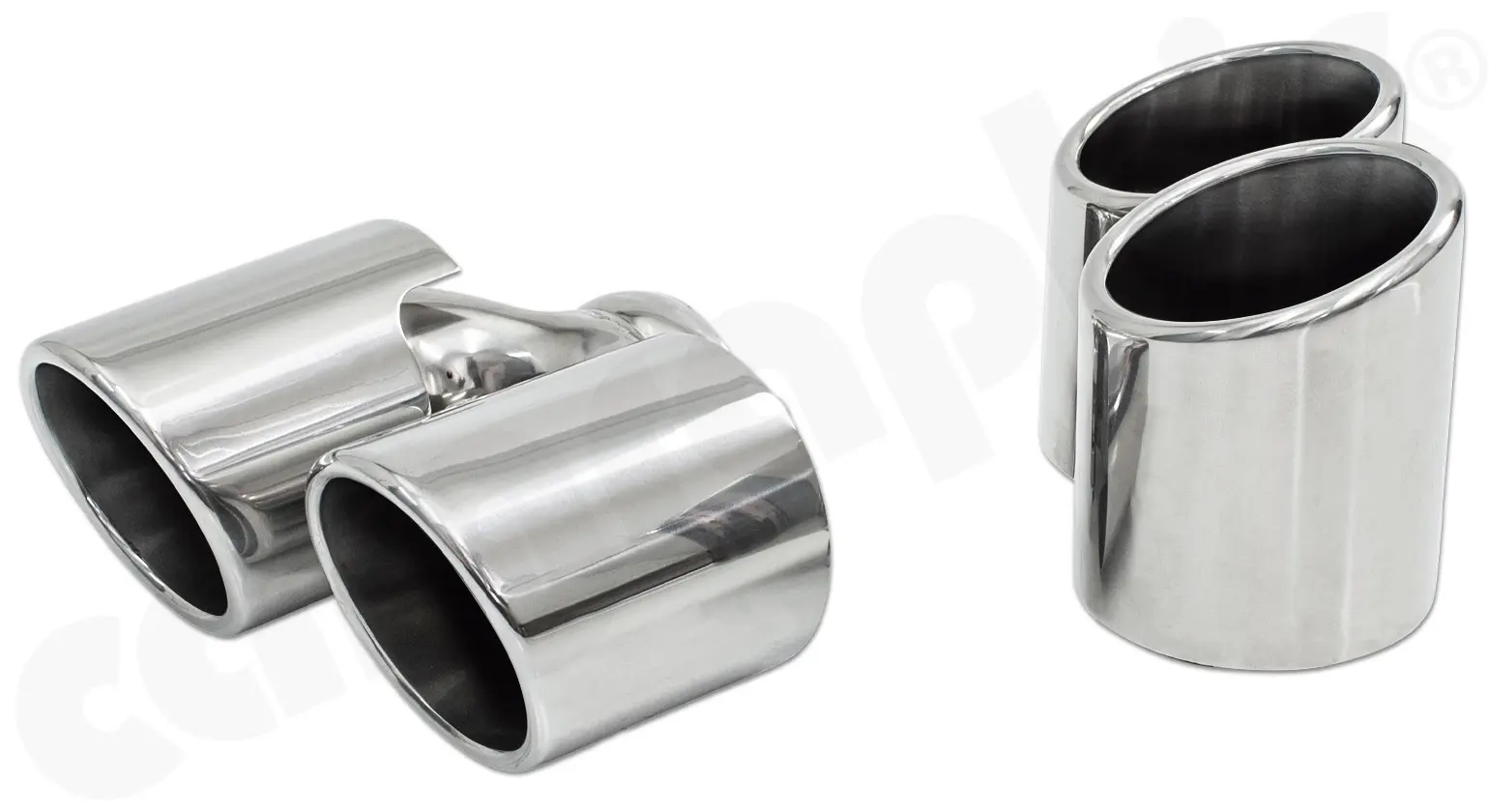 CARGRAPHIC Sport Endrohre für Porsche 997 Carrera günstig