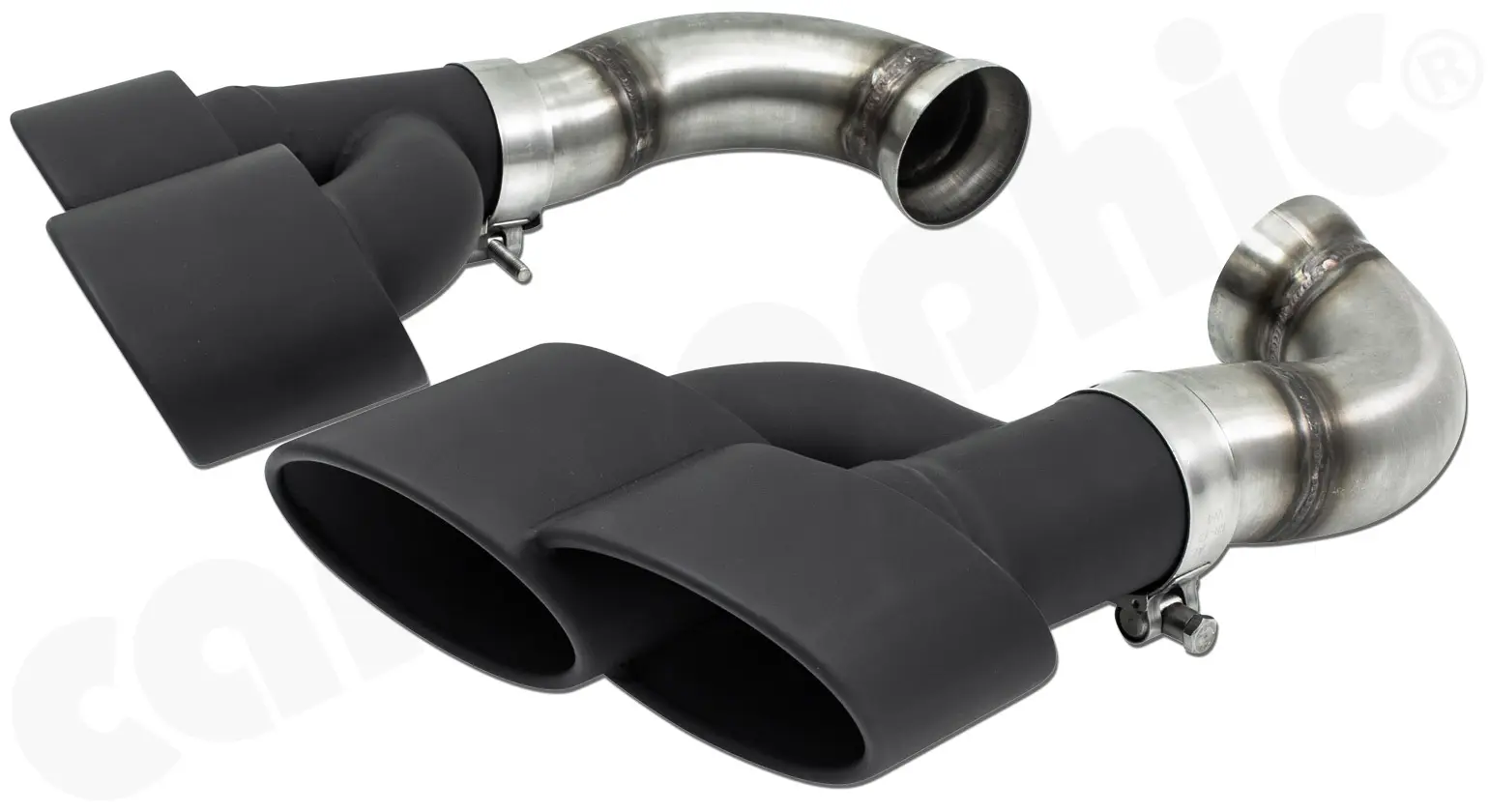 CARGRAPHIC Sport-Endrohrsatz für Porsche Cayenne Bild