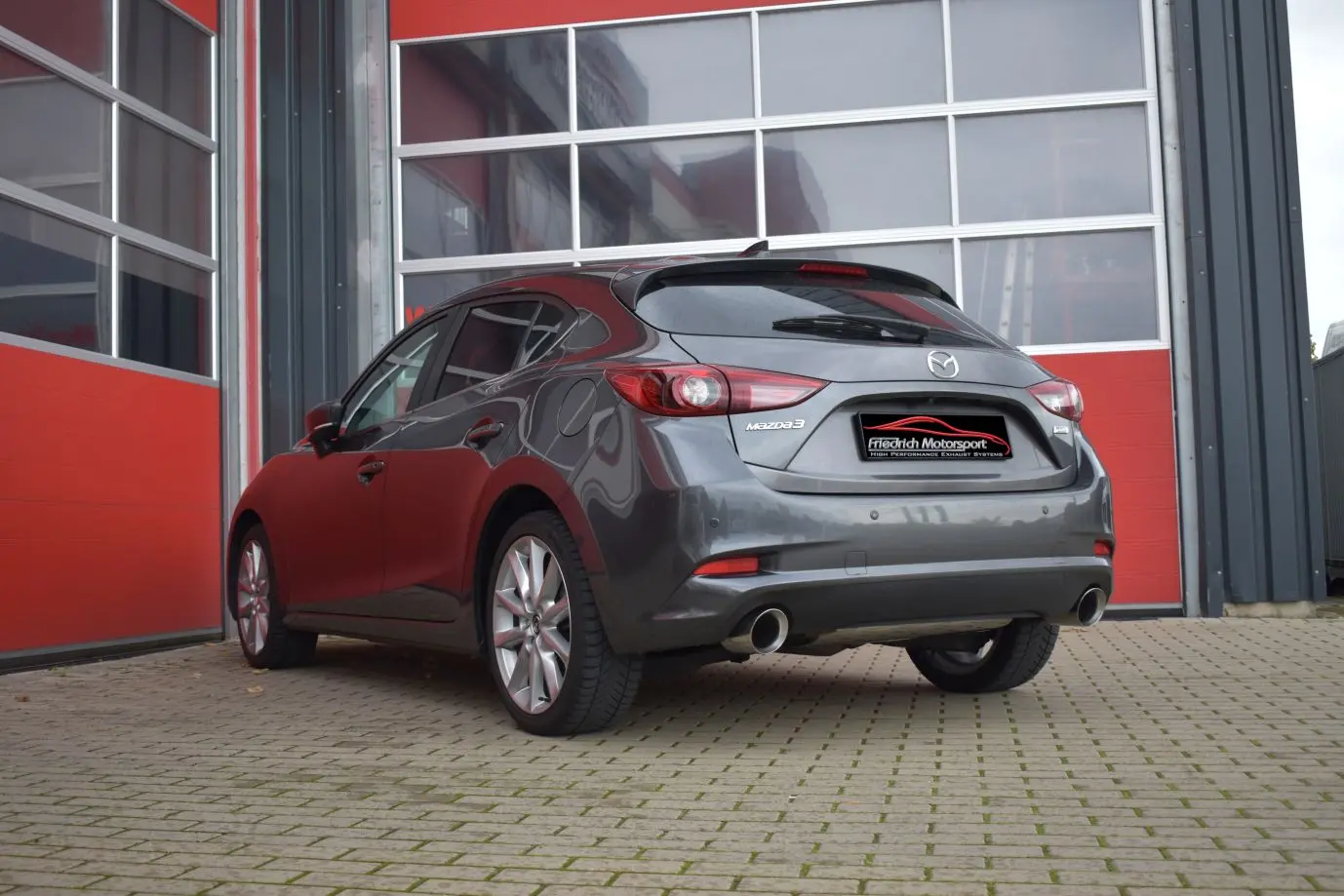 Friedrich Motorsport Duplex-Anlage Mazda 3 BM/BN 