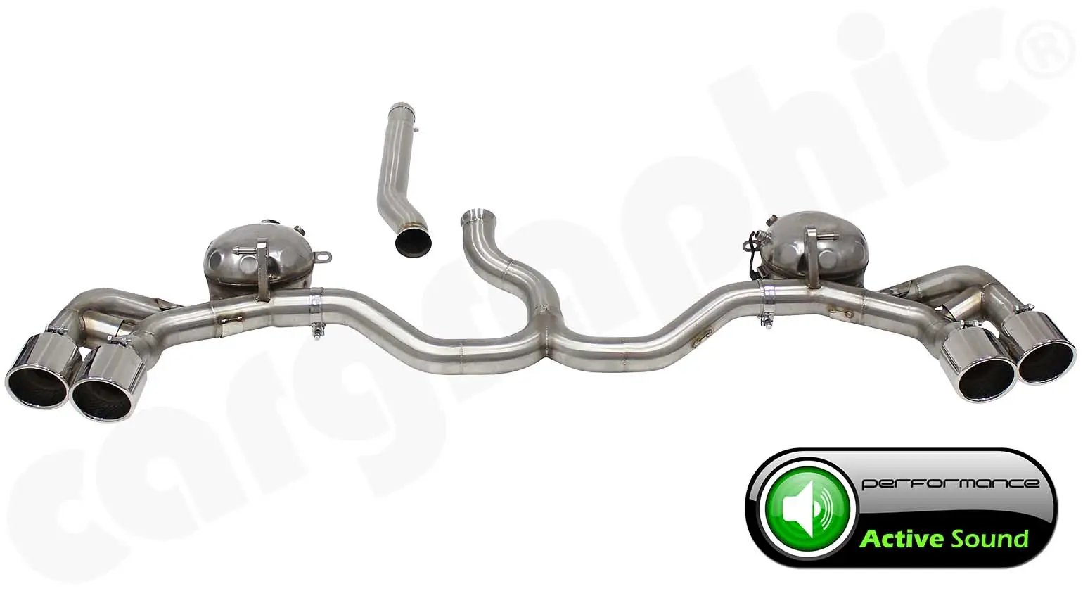 CARGRAPHIC Active Sound System für Porsche Cayenne 