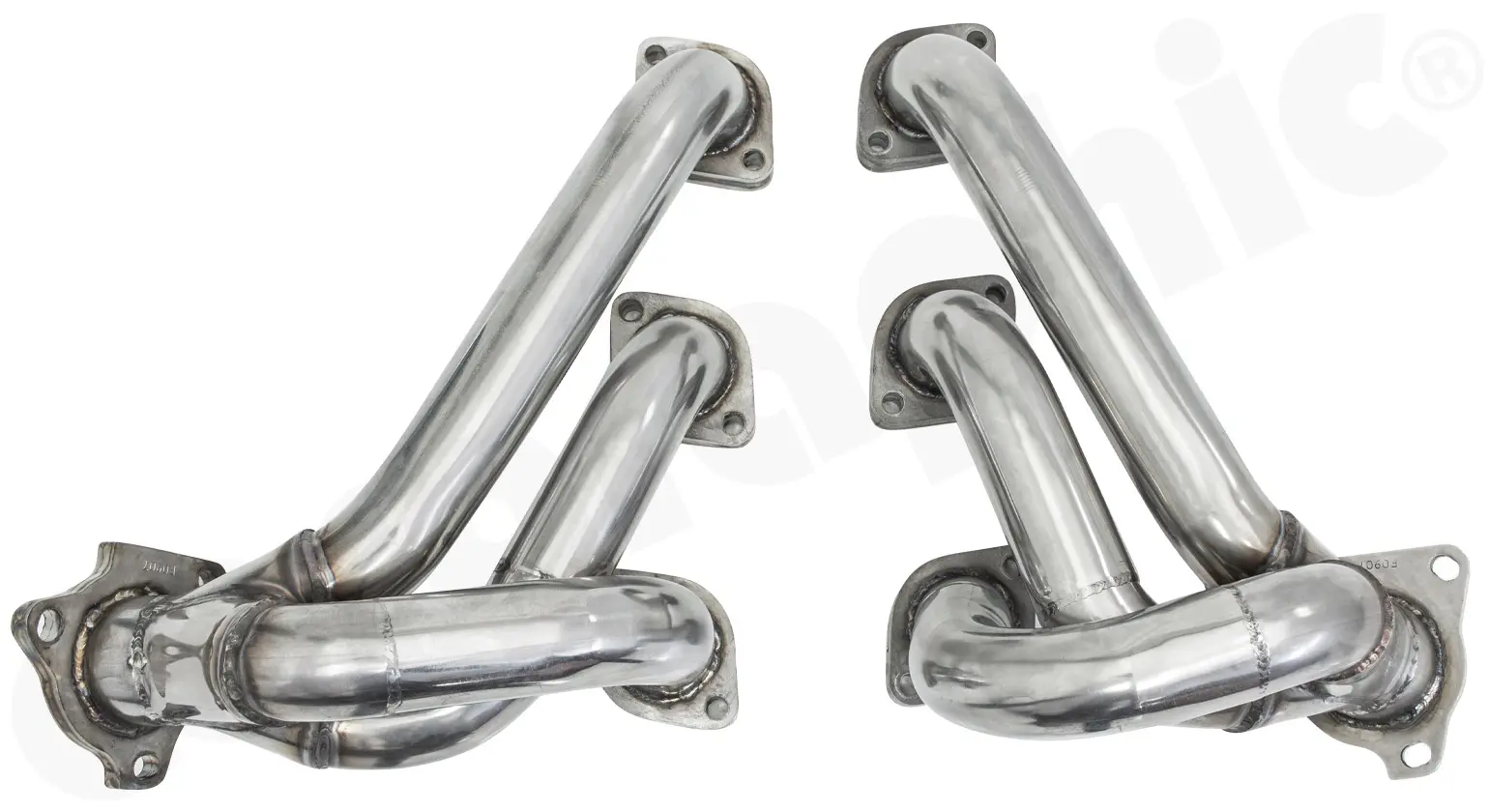 CARGRAPHIC Racing Fächerkrümmer für Porsche 993 Turbo günstig