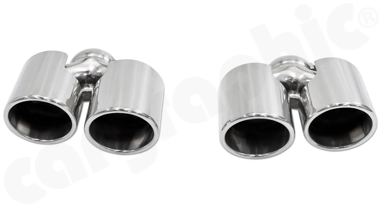 CARGRAPHIC Sport Endrohre für Porsche 997 Carrera 