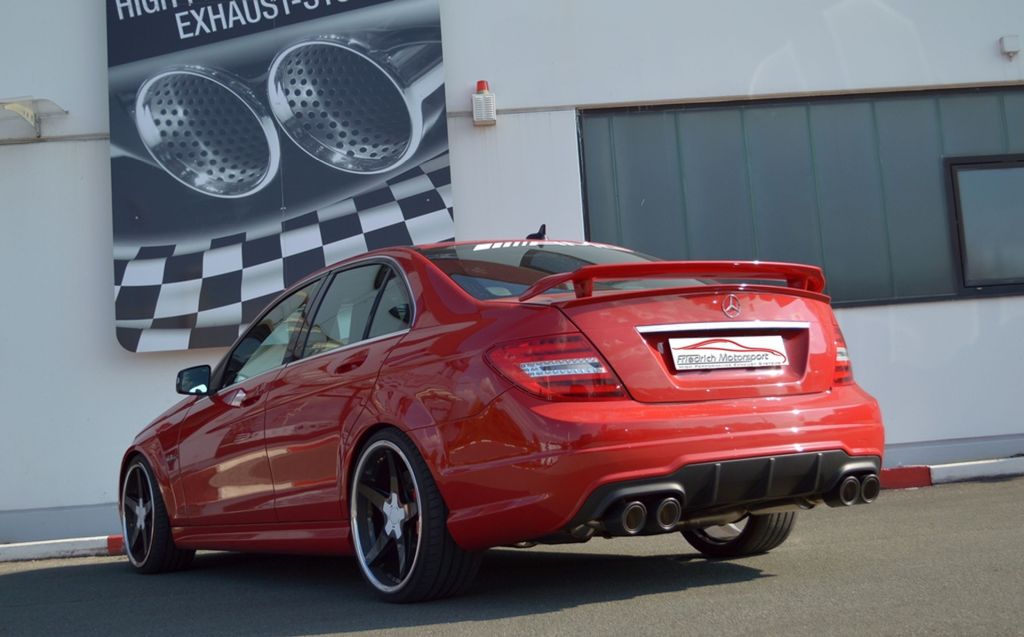 Friedrich Motorsport Duplexanlage W204 C63 AMG