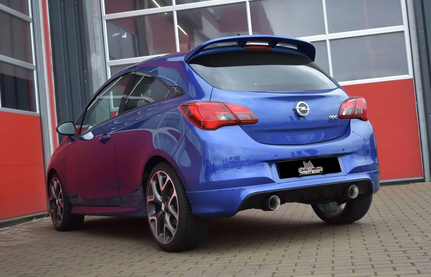 StreetBeast 76mm Duplex für Opel Corsa E OPC Foto