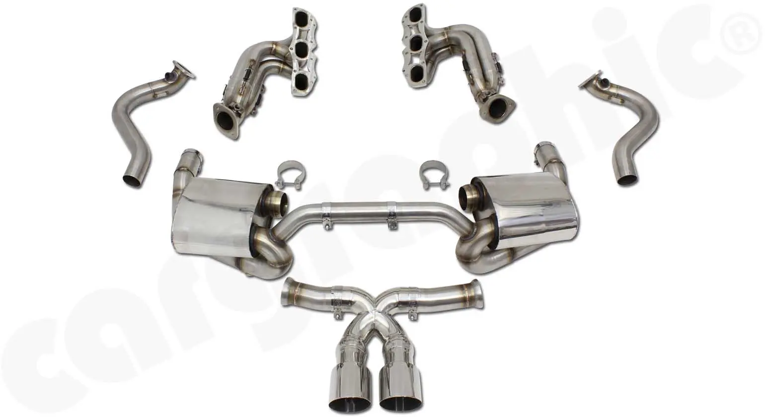 CARGRAPHIC Abgasanlage für Porsche 981 günstig