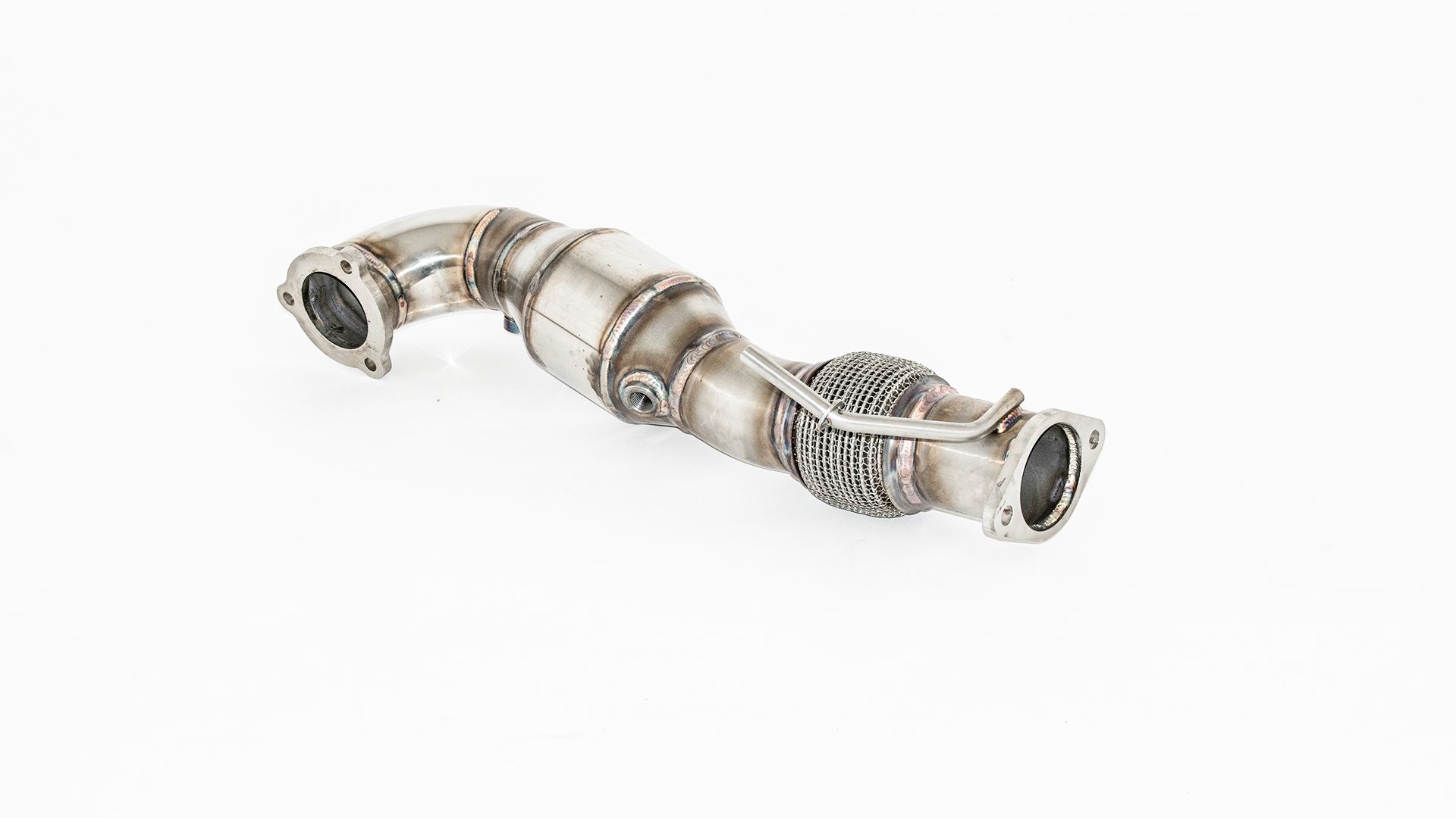 Friedrich Motorsport 76mm Downpipe mit Sport-Kat. Edelstahl  Friedrich Motorsport 76mm Downpipe mit Sportkat kaufen