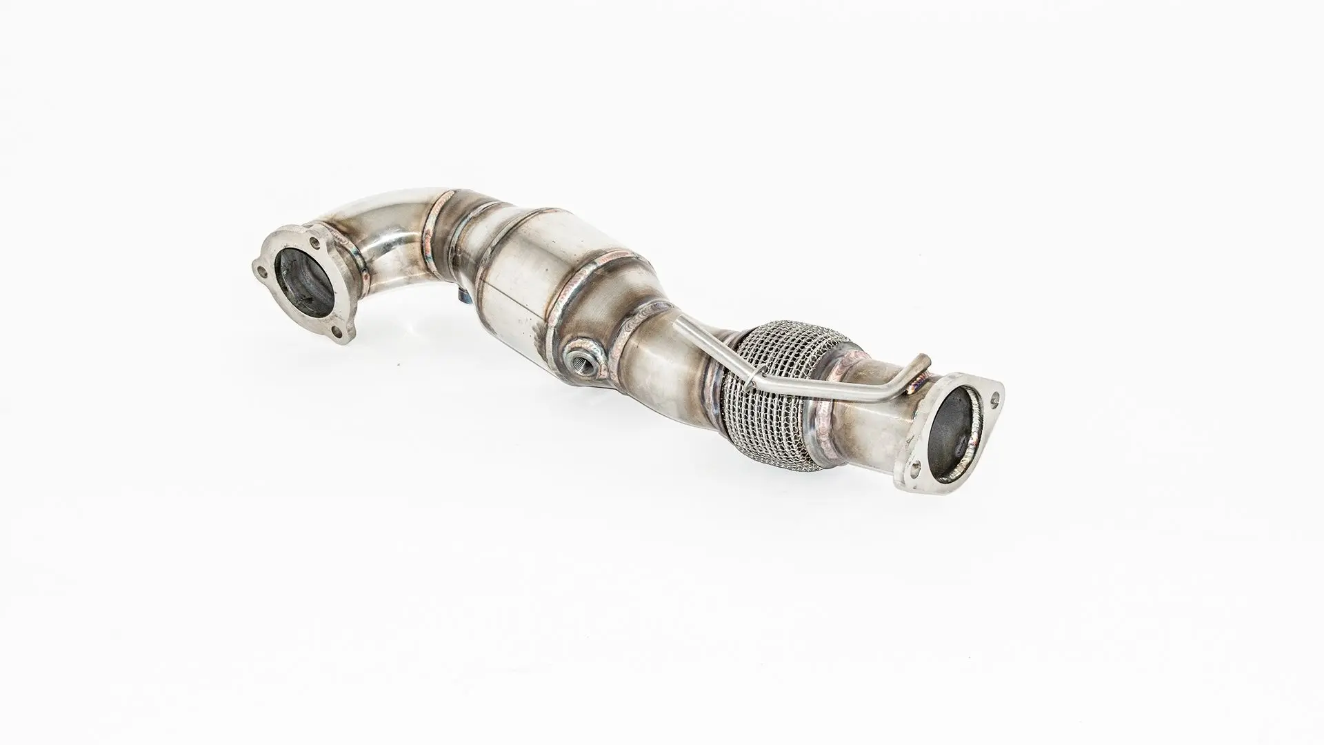 Friedrich Motorsport 76mm Downpipe mit Sport-Kat. Edelstahl 