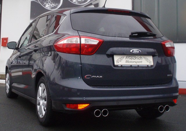 Friedrich Motorsport Duplex Endschalldämpfer Ford C-Max 