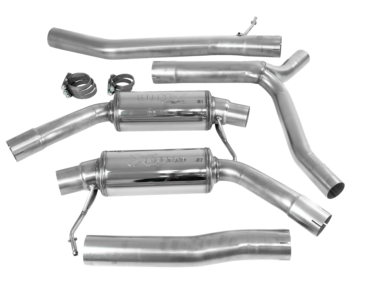 Bull-X ECE Abgasanlage 2,75 Zoll für Audi A4/A5 B8