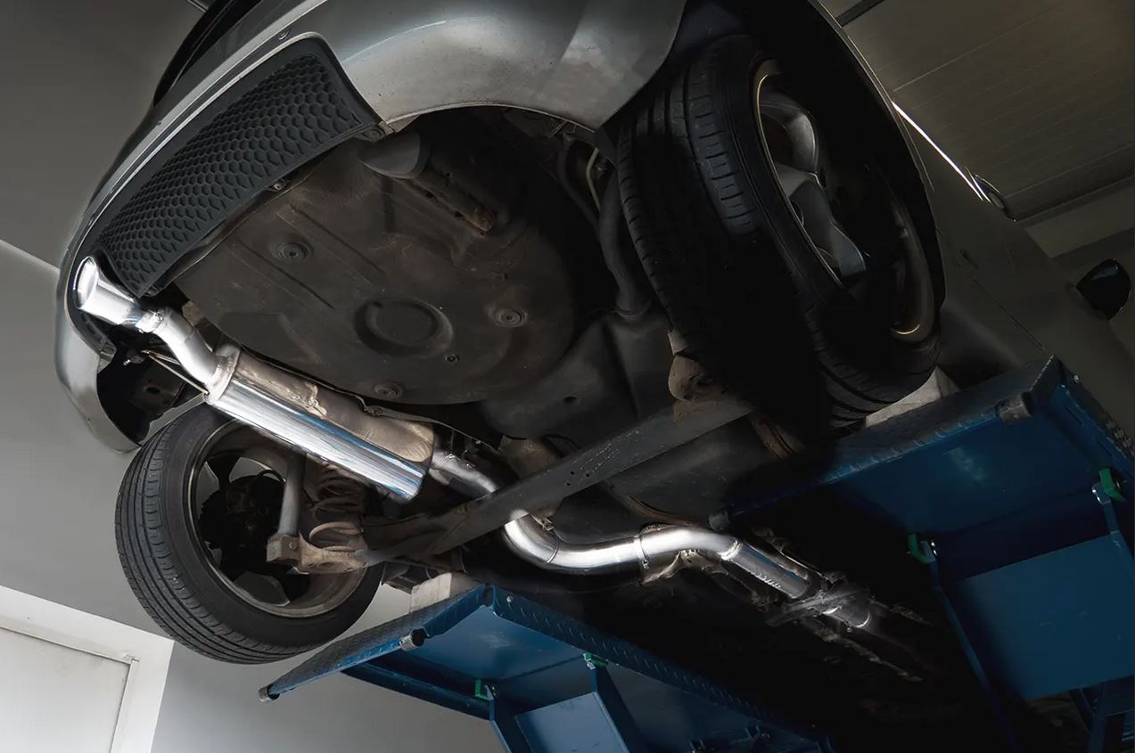 Bull-X ECE Abgasanlage 3 Zoll für Audi TT 8N 1.8T Foto