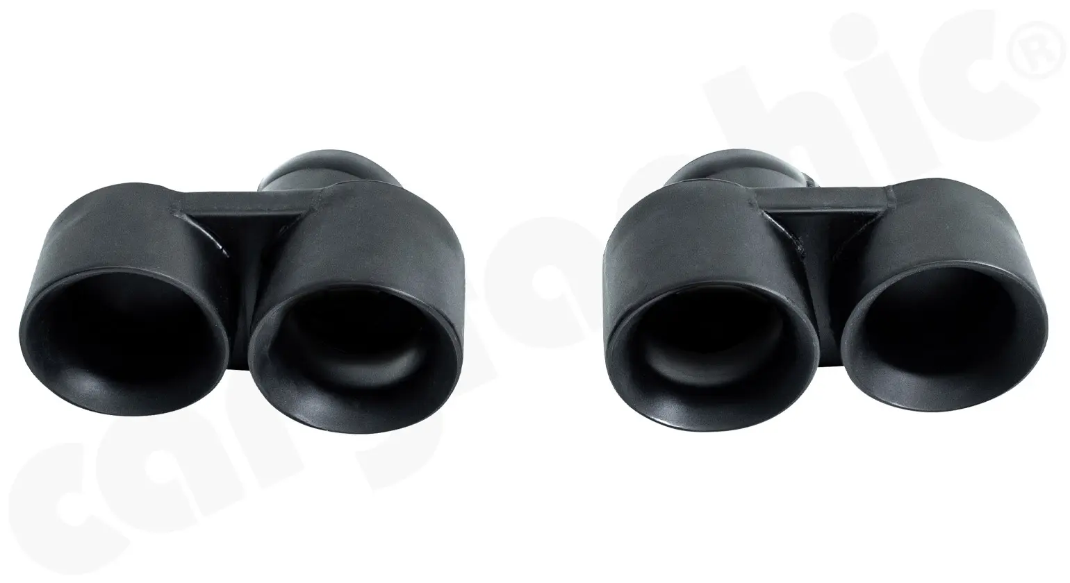 CARGRAPHIC Sport Endrohre für Porsche 997.1 Turbo 