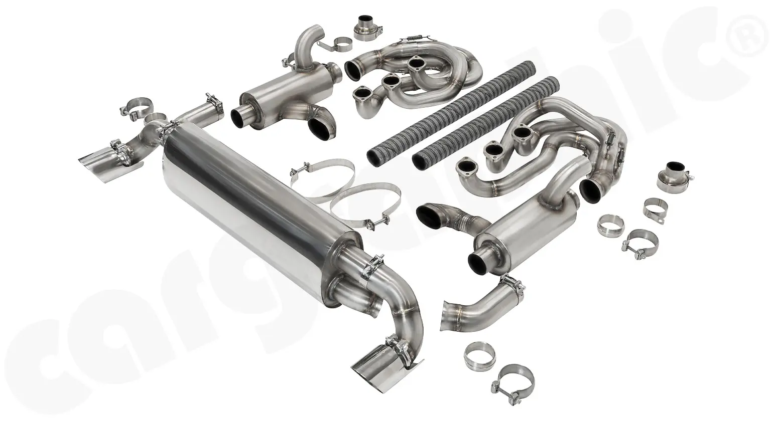 CARGRAPHIC GT Sportauspuff für Porsche 964 