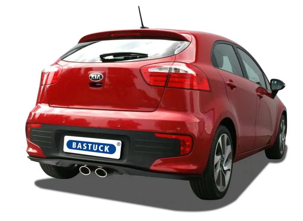 Bastuck Sportauspuff Kia Rio III UB Facelift Bild
