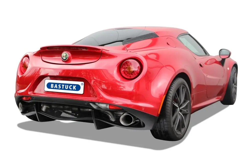 Bastuck Sportauspuff Alfa 4C Klappensteuerung Foto