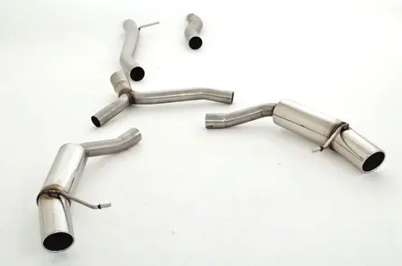 Friedrich Motorsport 76mm Duplex-Anlage Edelstahl V6-Heck