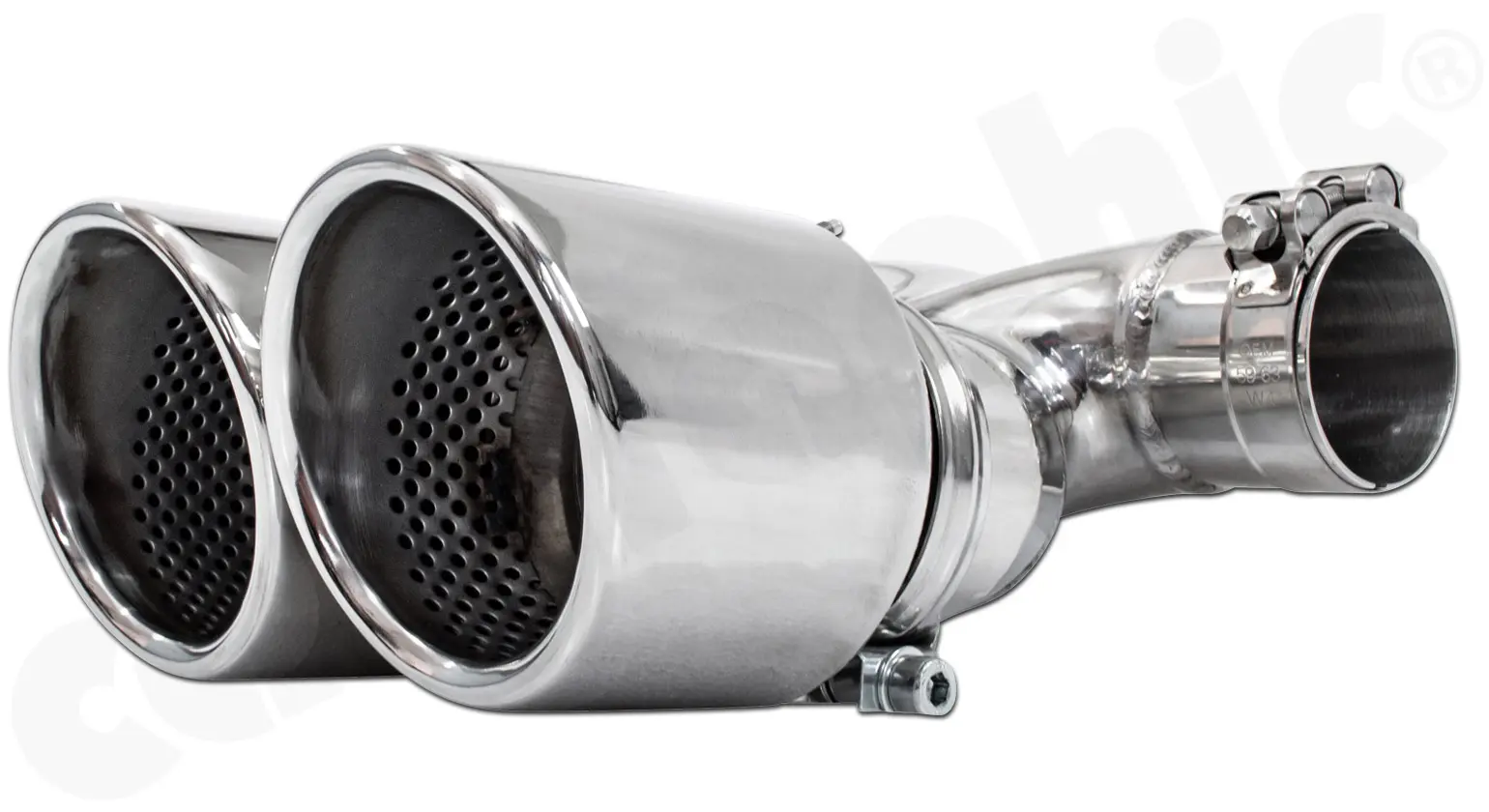 CARGRAPHIC Sport Endrohr X für Porsche 987 Bild