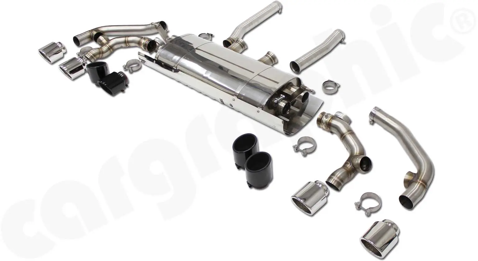 CARGRAPHIC Sport Endschalldämpfer für Porsche Cayenne günstig