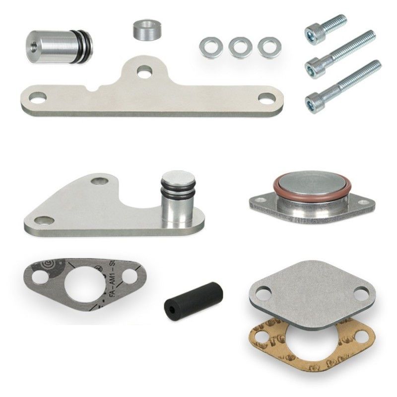 FMIC AGR VENTIL + AGR KÜHLER ENTFERNUNG SET FÜR BMW N57 N57S DIESEL MOTOREN
