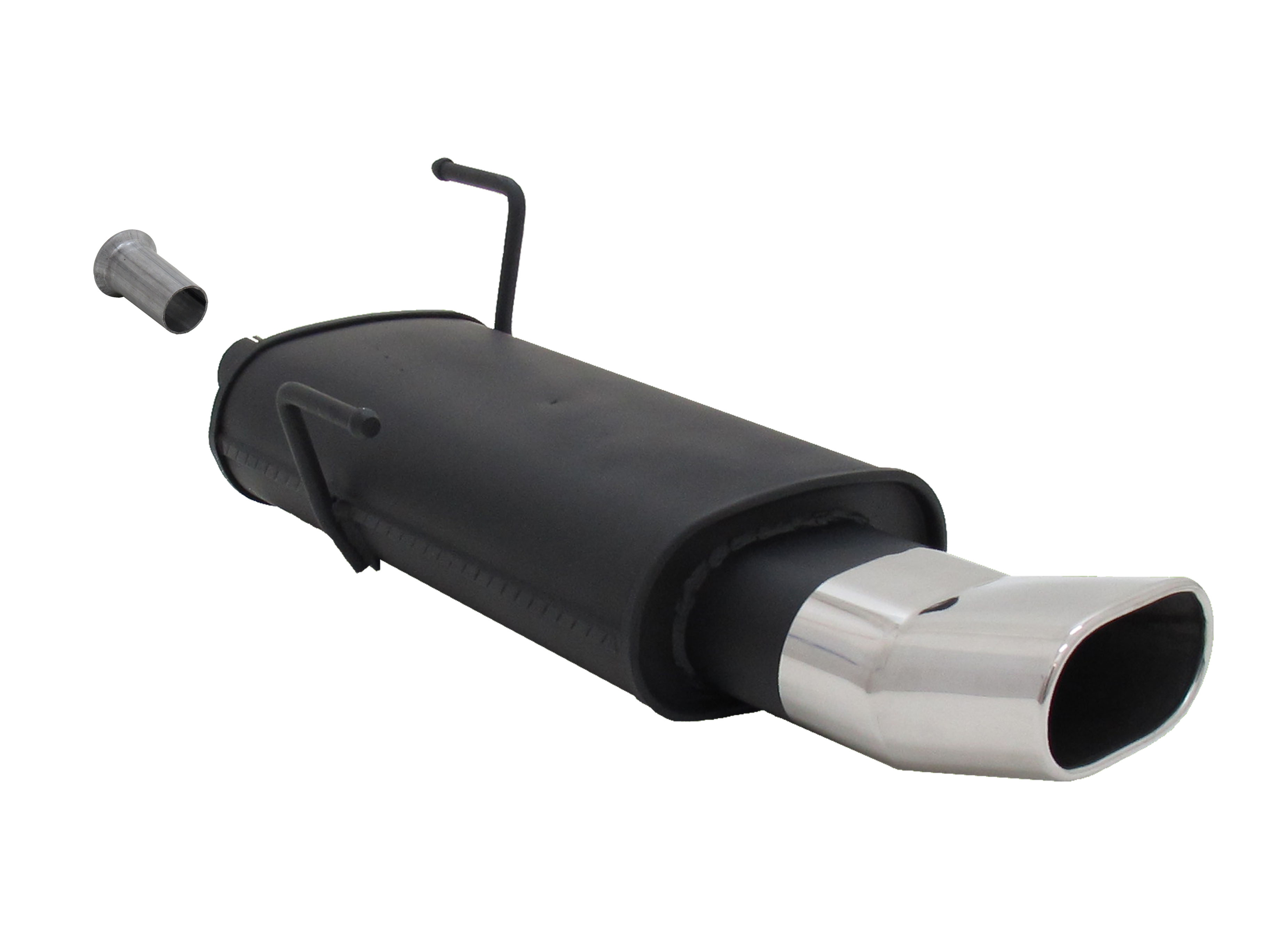 Novus Sportauspuff für Peugeot 206