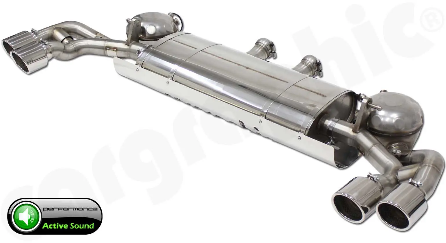 CARGRAPHIC Active Sound System für Porsche Cayenne 