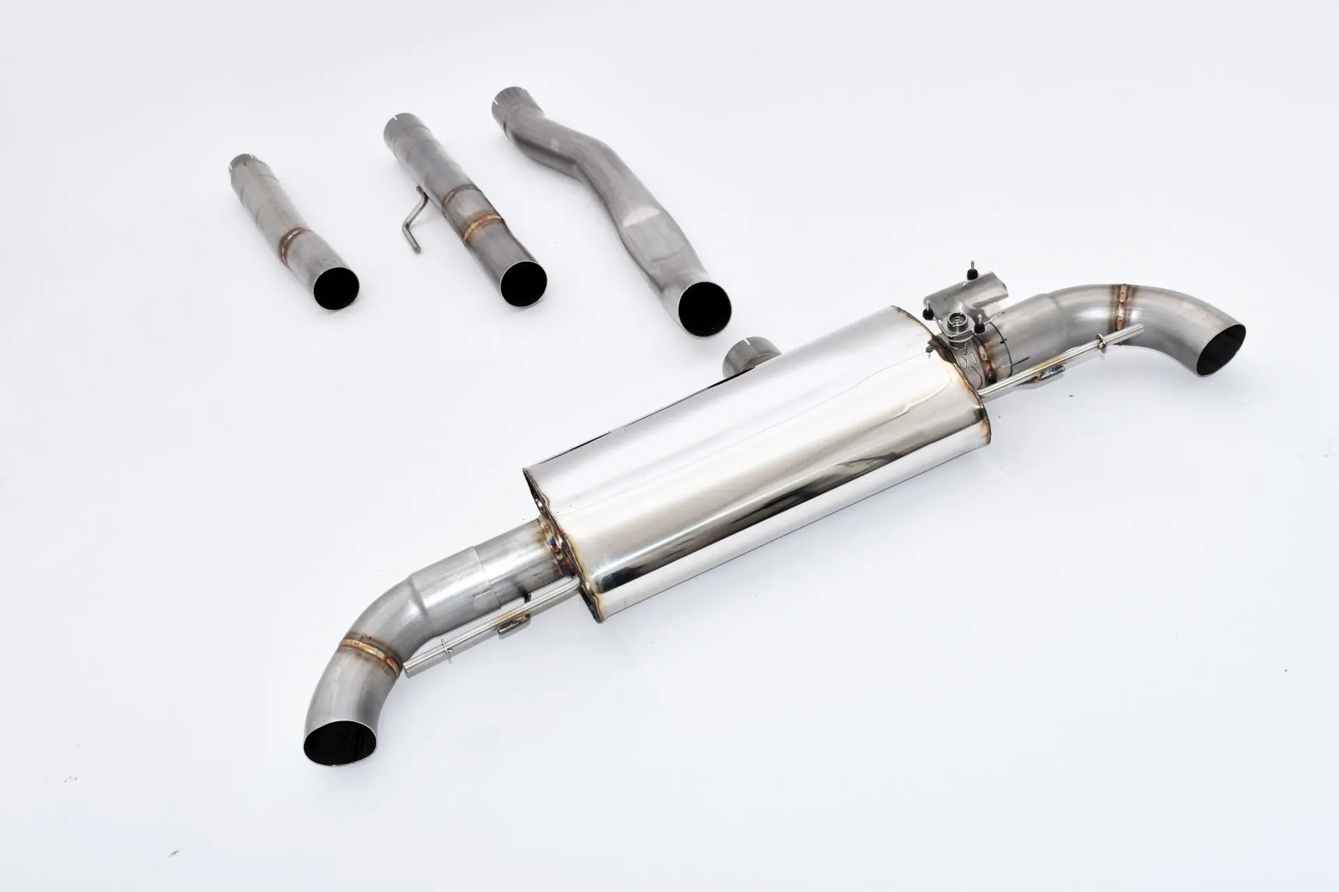 Friedrich Motorsport 76mm Duplex-Anlage Mercedes W177 A-Klasse Frontantrieb und 4MATIC AMG-Heck