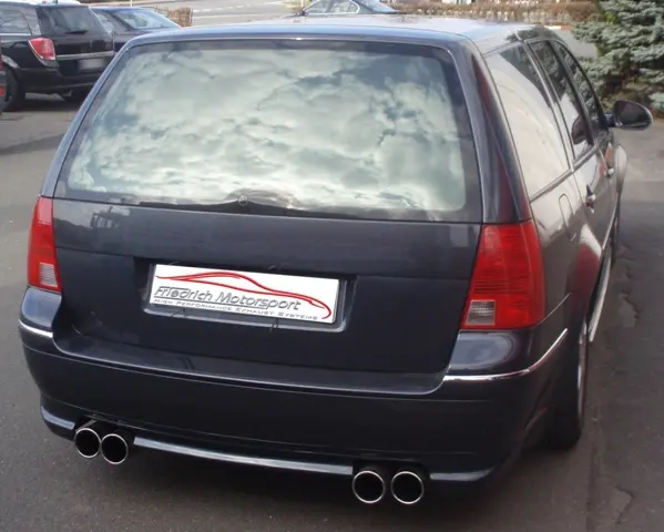  Friedrich Motorsport Duplex Endschalldämpfer VW Bora kaufen