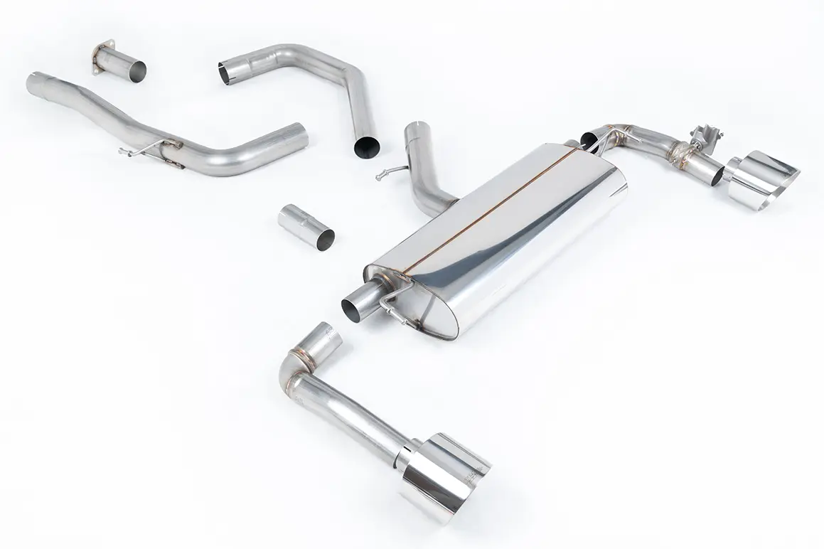 Milltek Komplettanlage ECE 139mm Endrohre für Hyundai I30 N Performance Facelift 280PS