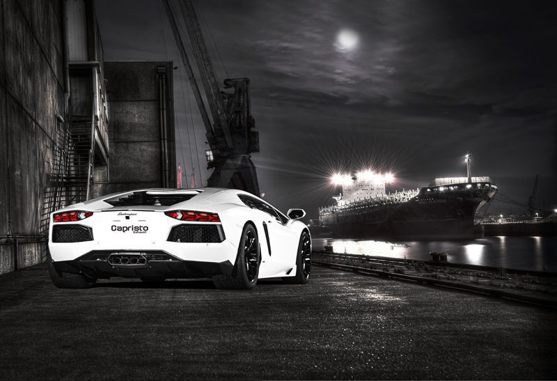 Capristo Carbon Edelstahl Endrohre für Aventador LP700