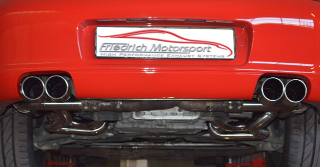 Friedrich Motorsport Duplexanlage für Porsche 911 997