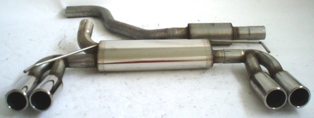 Friedrich Motorsport 70mm Duplexanlage Opel Corsa D 