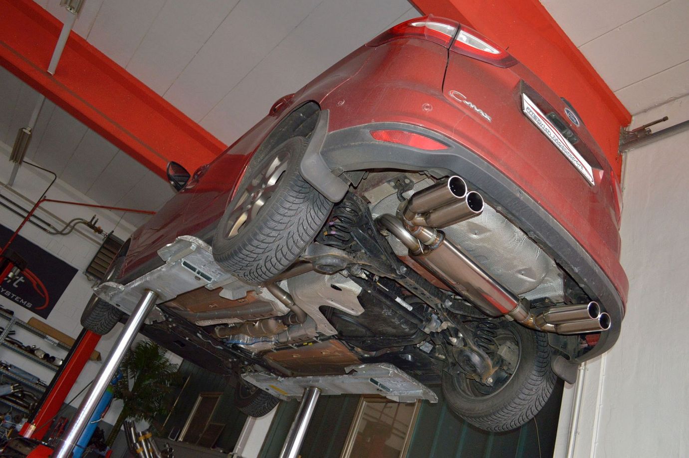  Friedrich Motorsport Duplex Endschalldämpfer Ford C-Max