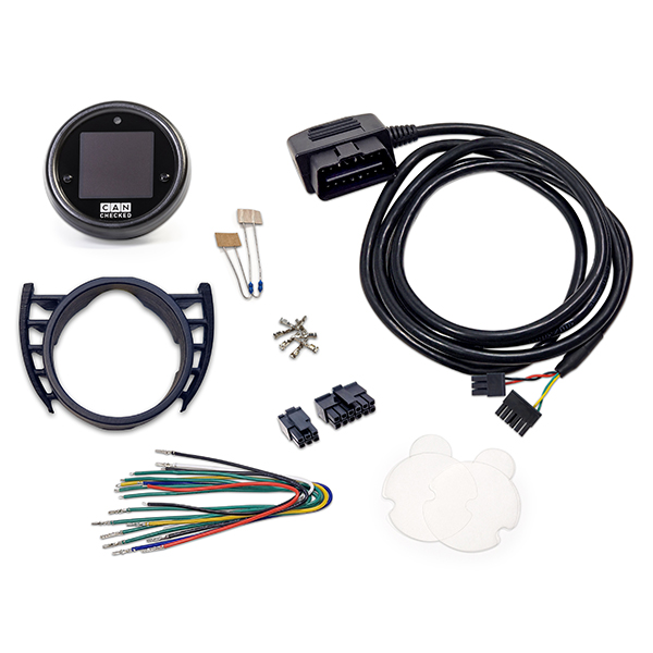 CANchecked Daten-Display Porsche Cayman 718 (Typ 982) LHD/RHD MFD15 Gen2