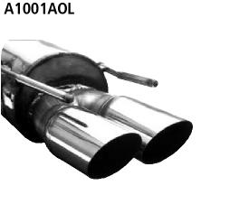 Bastuck Sportauspuff für Opel Calibra A 2x76mm, abgeschrägt Bastuck Sportauspuff Opel Calibra A 2x76mm kaufen